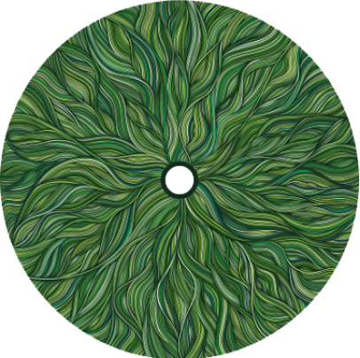 Green circle as floating element in Select