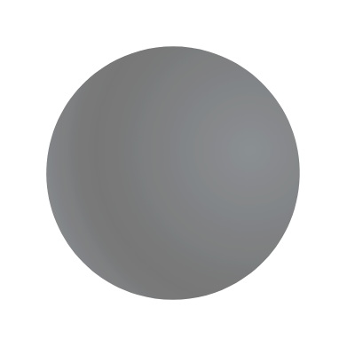 Dark sphere decorative element
